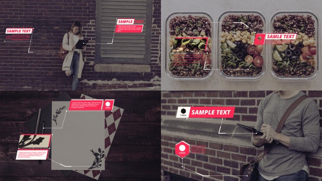 Minimalist Callout Titles: After Effects Templates