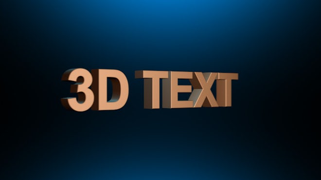 Spinning Text After Effects