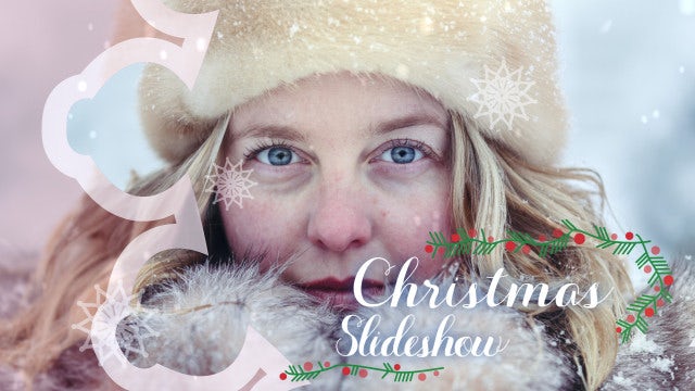 Christmas Slideshow: After Effects Templates