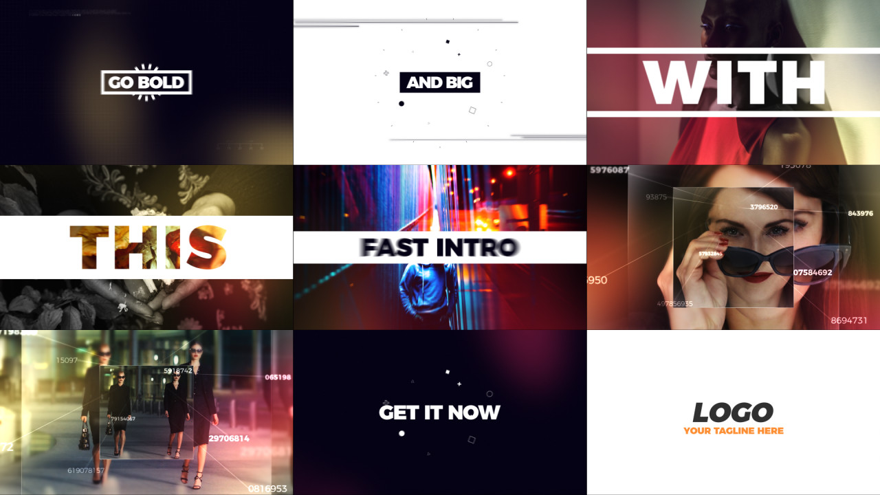 Fast Intro - After Effects Templates | Motion Array