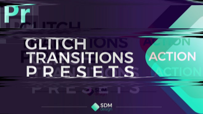 Action Glitch Transitions - Premiere Pro Presets | Motion ...