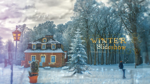 Winter Slideshow: After Effects Templates