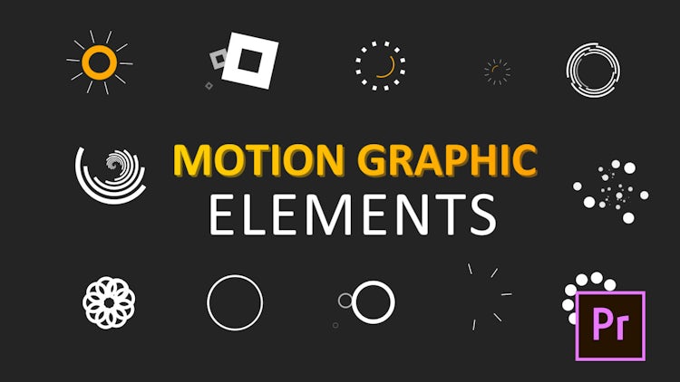 Motion Graphic Elements Pack - Motion Graphics Templates | Motion Array