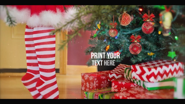 Xmas New Year Slideshow: After Effects Templates