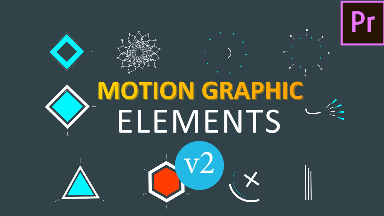 Motion Graphics Elements Pack V2 - Motion Graphics Templates | Motion Array