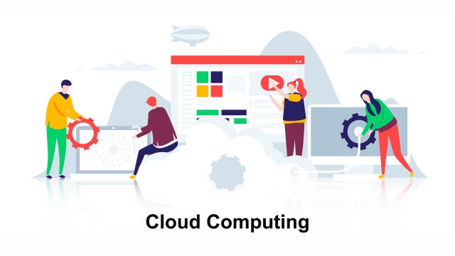 Cloud Computing - Flat Concept: After Effects Templates