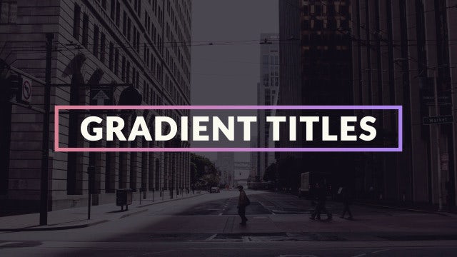 Titles: After Effects Templates