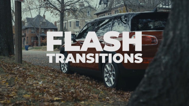Flash Transitions: Premiere Pro Presets