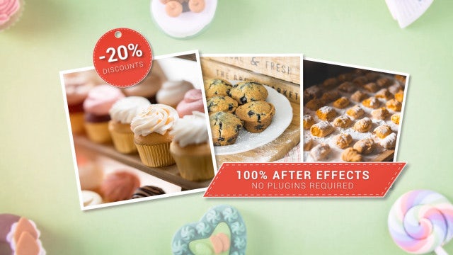 Bakery Slideshow: After Effects Templates