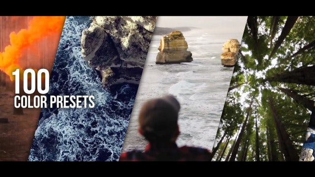 100 Color Correction Presets: Premiere Pro Presets