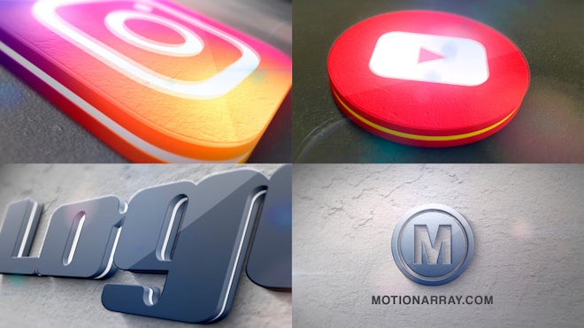 3D Logo Animation - After Effects Templates | Motion Array