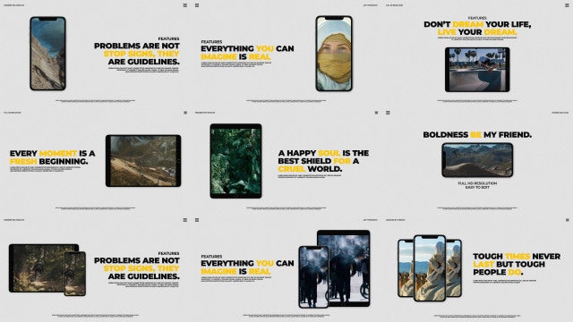 App Typography: Premiere Pro Templates