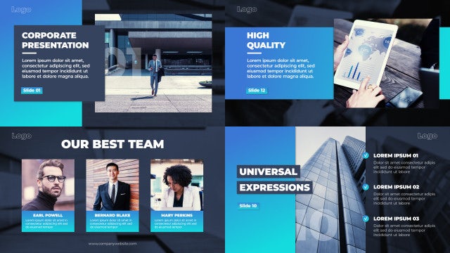 Corporate Presentation: After Effects Templates