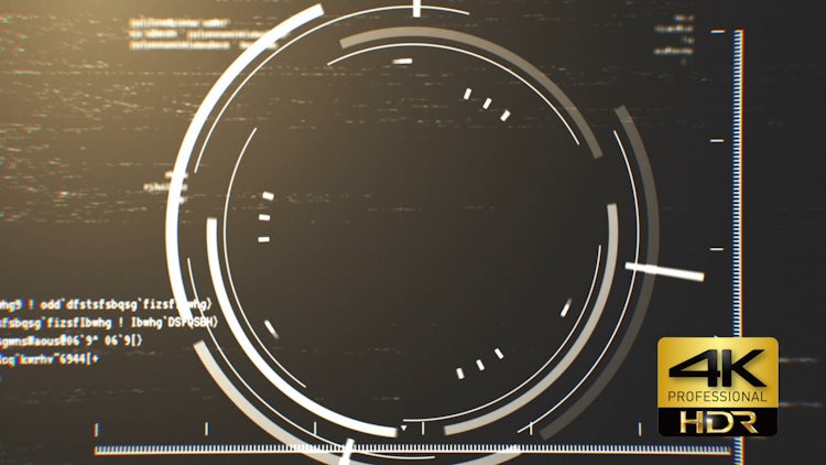 Radar Display 4K Background: Stock Motion Graphics