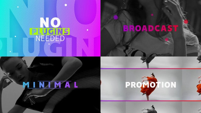 Clean Slideshow: Premiere Pro Templates