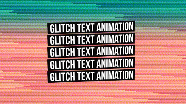 Glitch Titles & Opener: Premiere Pro Templates