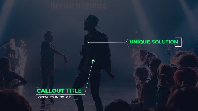 Modern Callout Titles: After Effects Templates