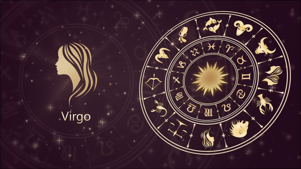 Virgo Zodiac And Horoscope Wheel - Stock Motion Graphics | Motion Array