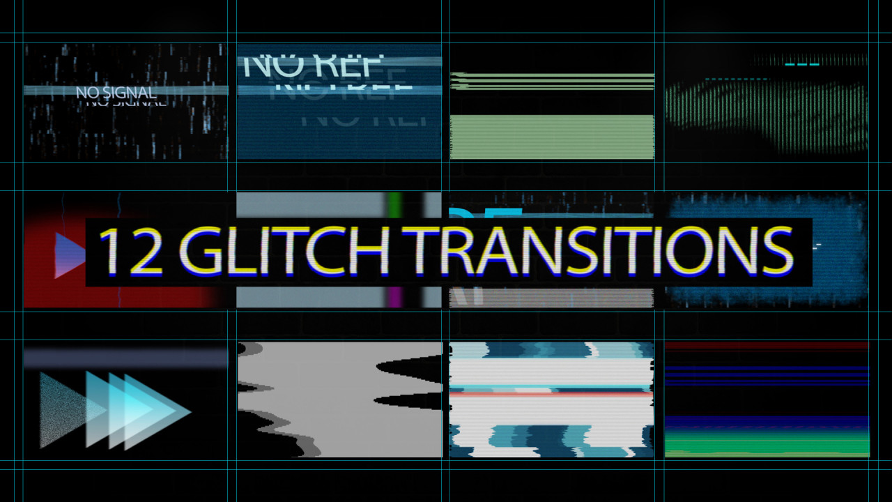 free glitch transition final cut pro