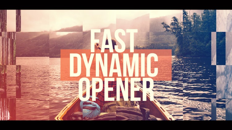 Fast Dynamic Opener: After Effects Templates