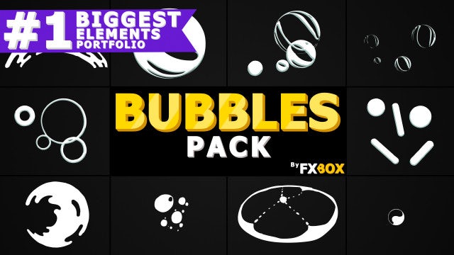 Bubble Elements: After Effects Templates