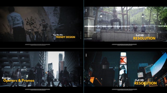 Urban Opener: Premiere Pro Templates
