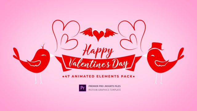Valentine Day Toolkit: Motion Graphics Templates