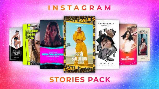 Instagram Stories Pack 21 After Effects Templates Motion Array - robloxcamp instagram posts and stories instarixnet