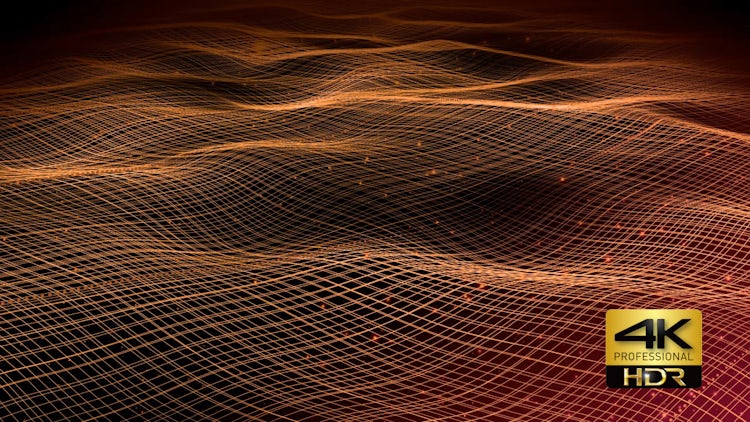 Beautiful Cross-hatched Wave Background: Stock Motion Graphics