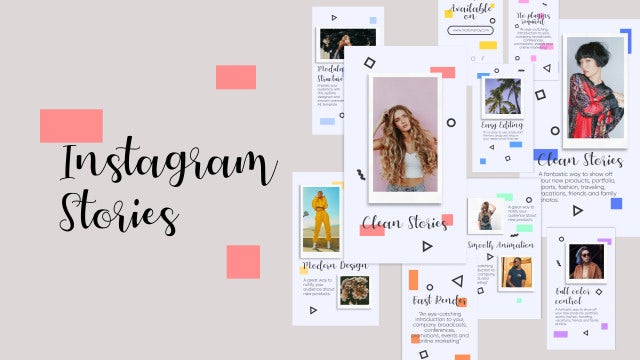 Instagram Stories: After Effects Templates