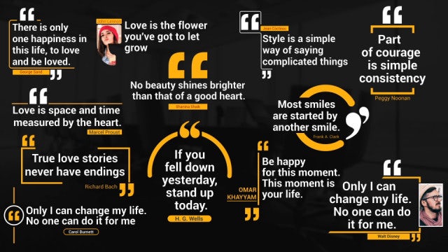 Quotes Titles Pack: After Effects Templates