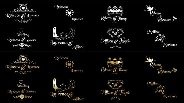 Wedding Title: After Effects Templates