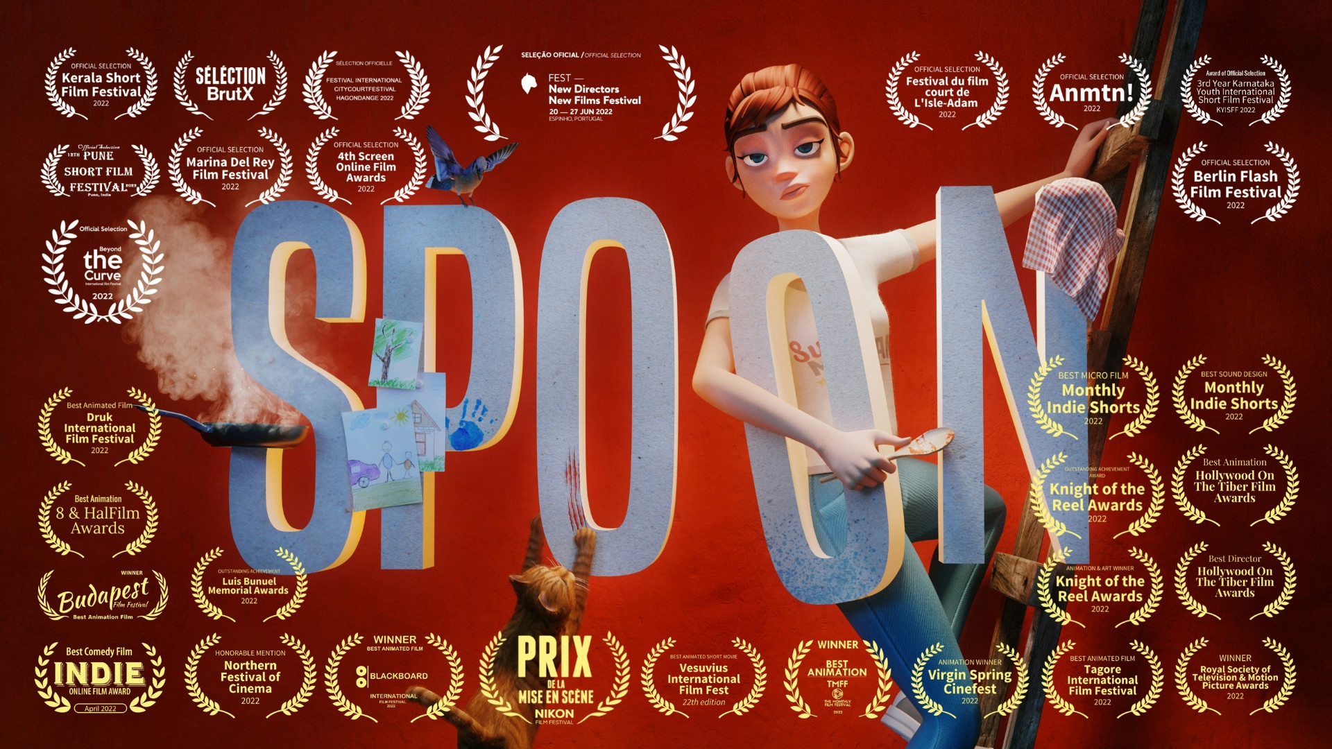Spoon- Animated short movie - Blender | Arthur Chays, réalisateur - Film  director