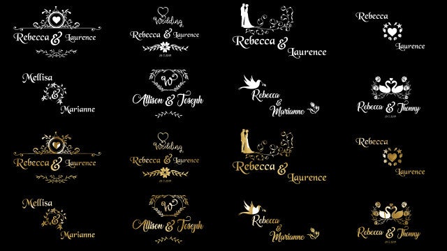 Wedding Title: Motion Graphics Templates