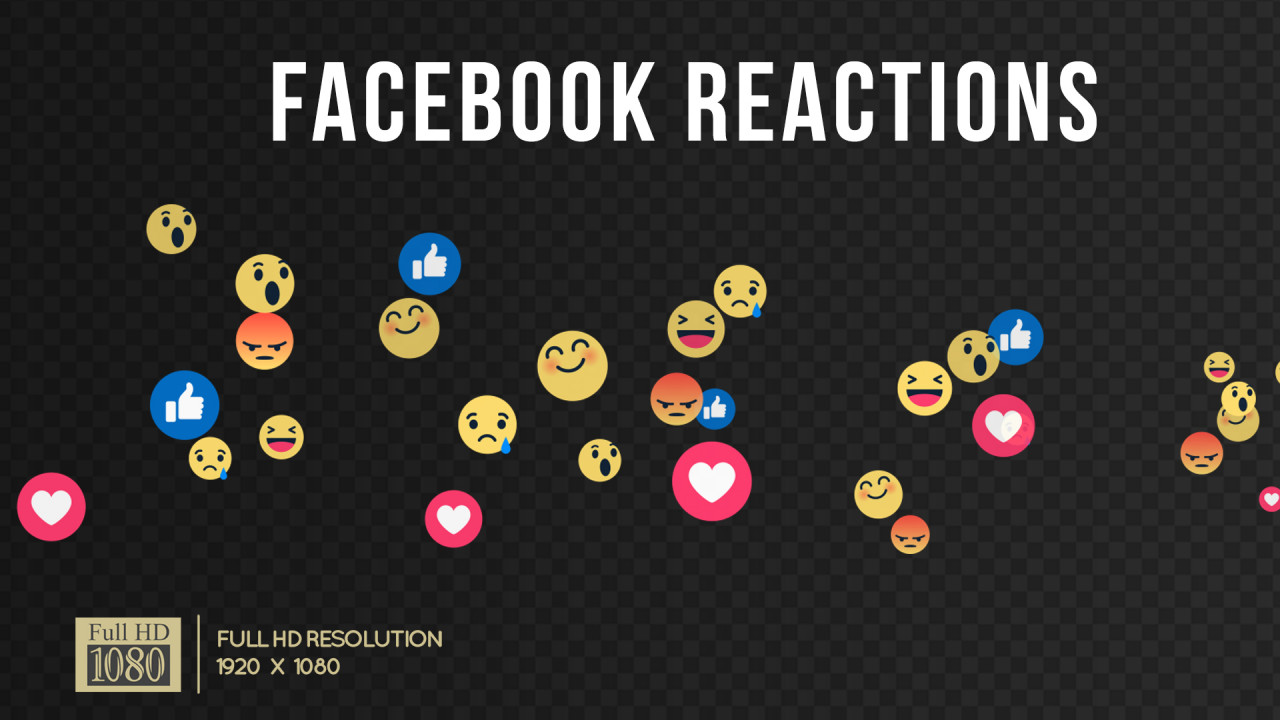 Facebook Reactions Live Stream Pack - Stock Motion Graphics | Motion Array