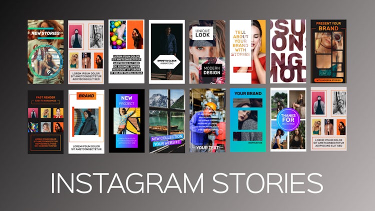 Instagram Stories: After Effects Templates