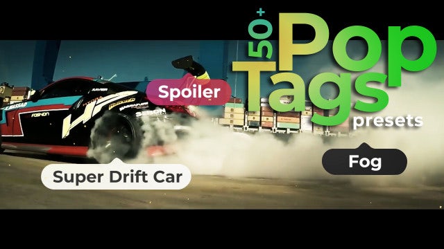 Pop Tags Editor: Premiere Pro Presets