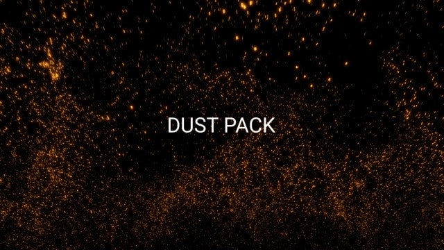 Gold Dust Blowing Pack: Stock Motion Graphics