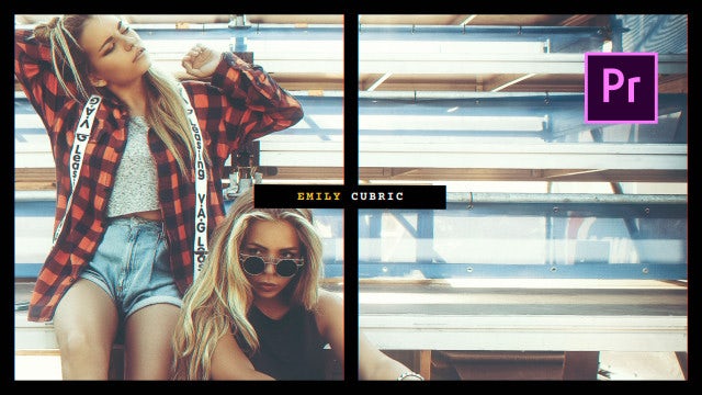 Stylish Promo: Premiere Pro Templates