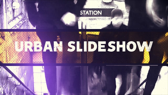 Urban Slideshow: Premiere Pro Templates