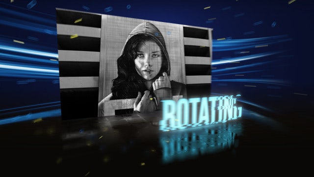 Rotating Slideshow Opener: After Effects Templates