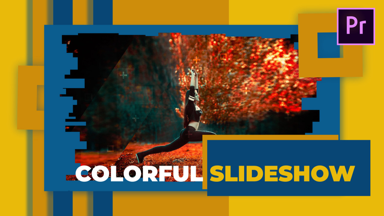 Colorful Slideshow Premiere Pro Templates Motion Array