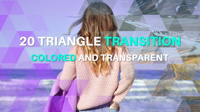 Triangle Transitions: Premiere Pro Templates