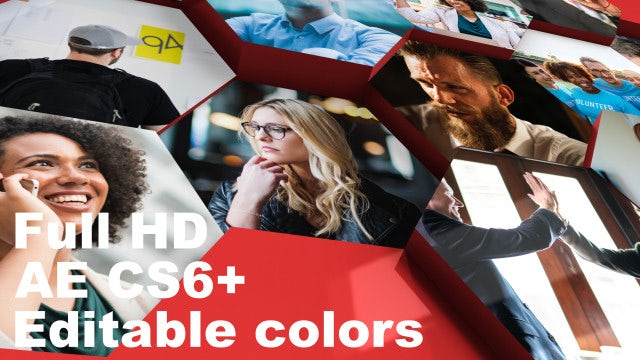 Hexagon Opener: After Effects Templates