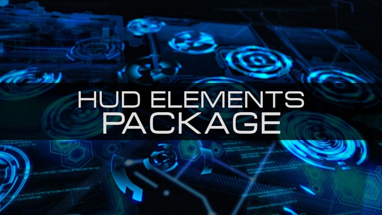 HUD Elements Package: After Effects Templates
