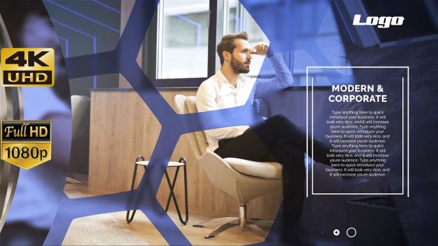 Corporate & Modern Slideshow 4K: After Effects Templates