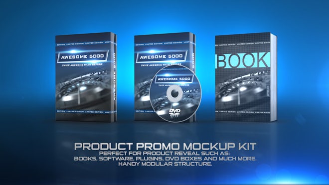 Download Book Promo Mockup Kit After Effects Templates Motion Array