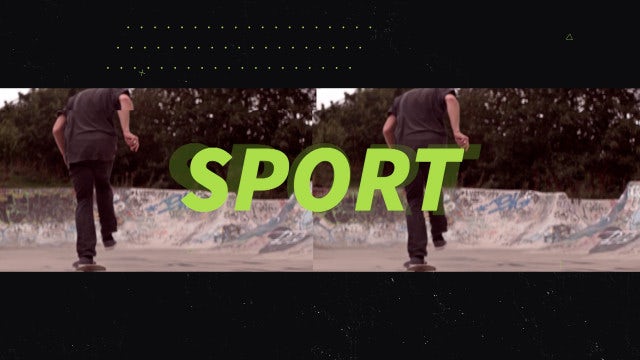 Sport Promo: Premiere Pro Templates