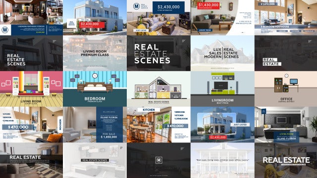 Real Estate Pack: After Effects Templates