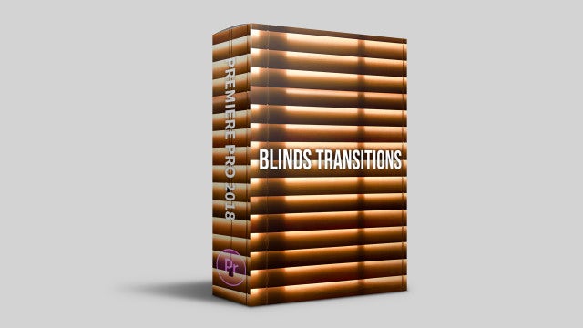 Blinds Transitions: Premiere Pro Templates